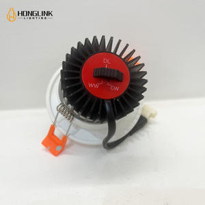 HL Downlight Aluminio Redondo Interior Foco 7W 3cct Antideslumbrante Downlight Interior <span class=keywords><strong>Led</strong></span> Empotrable Downlights <span class=keywords><strong>para</strong></span> House Hotel - Product Image 2