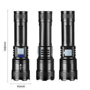 P50 Telescopic Zoom ngân hàng điện không thấm nước có thể sạc lại USB LED Tactical Torch làm việc ánh sáng đèn lồng ngoài trời đèn Pin - Product Image 5