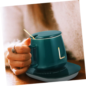 แก้วอุ่นกาแฟอัจฉริยะพร้อมที่ชาร์จไร้สายแบบมีโลโก้สั่งทำพิเศษ - Product Image 5