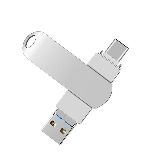 3 in 1 OTG USB Flash Drive USB Lightning Micro-usb 3.0 Flash Drives External Storage Devices Mobile Phone Computer Pendrive