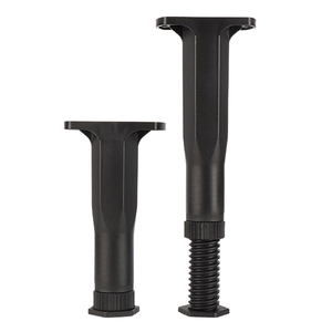 Pieds de meubles télescopiques en plastique pour diverses bases de lits et meubles, projets de bricolage <span class=keywords><strong>avec</strong></span> hauteur réglable - Product Image 3
