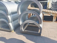 Tubería de Acero Corrugado Galvanizado con Certificación ASTM, Tamaño Personalizado, para Proyectos de Alcantarillas y Aplicaciones de Doblado