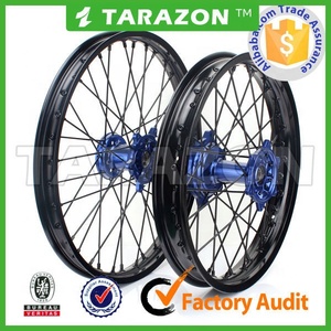 TARAZON nouveau produit dirtbike roue Spoke jante ensemble costume pour <span class=keywords><strong>Yamaha</strong></span> yzf <span class=keywords><strong>wr</strong></span> <span class=keywords><strong>250</strong></span> 450 - Product Image 2