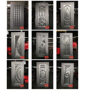 ABYAT Metallplatten-Tür Moderne Stahlblech-Stanz-Rollladentür Seitenplatte Glasfenster und -türen - Product Image 4