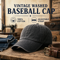 Casquette de baseball rétro non structurée à 6 panneaux, broderie main, motif courant, qualité supérieure, fabrication usine, style sportif, personnalisable