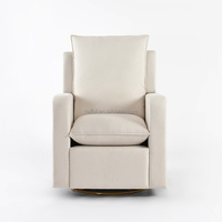 Fauteuil inclinable pivotant et rembourré pour la relaxation des nouveau-nés et des jeunes parents