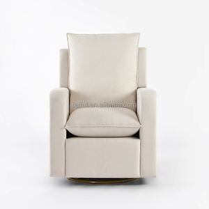 Sillón Reclinable Giratorio Tapizado para la Sala de Estancia de Bebés, Ideal para Padres Primerizos - Product Image 4