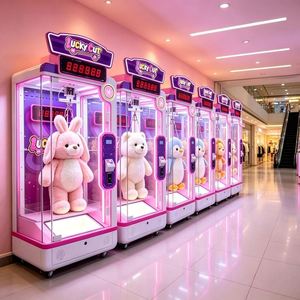 Lucky Cut Single Cut Prize Machine Commercial Arcade Game Doll Scissors Cutter Machine Shopping Mall Amusement Equipment - Product Image 3