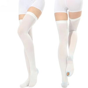 Nhà Máy Giá 15-21 mmHg tốt nghiệp nén vớ médical lớp chống thuyên tắc nén vớ phòng chống <span class=keywords><strong>DVT</strong></span> - Product Image 3