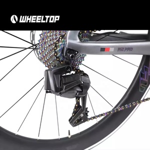 Groupe <span class=keywords><strong>de</strong></span> transmission pour <span class=keywords><strong>vélo</strong></span> <span class=keywords><strong>de</strong></span> route Wheeltop EDS TX 6000 1x12 vitesses, frein sur jante en fibre <span class=keywords><strong>de</strong></span> carbone, avec dérailleur avant et arrière, levier <span class=keywords><strong>de</strong></span> vitesses - Product Image 5