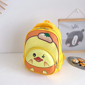 2024 mới vỏ trứng nhỏ trẻ em túi đi học 1-6 tuổi mẫu giáo Ba lô Ba lô Kỳ Lân - Product Image 5