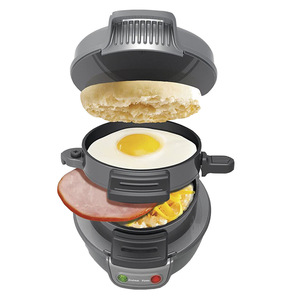ORVICA Appareil de cuisine multifonctionnel transfrontalier standard européen pour hamburgers, sandwichs, steaks, paninis et petit-déjeuner - Product Image 1