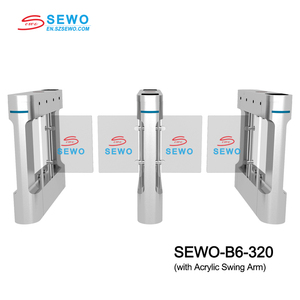 Sewo Deluxe dọc Swing <span class=keywords><strong>turnstile</strong></span> đơn cực Hướng dẫn sử dụng cổng cho siêu thị lối vào turnstiles Hệ thống kiểm soát truy cập - Product Image 2