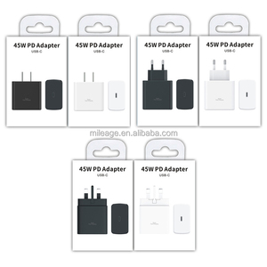 Hot bán PD sạc chúng tôi EU Cắm USB C Loại C siêu nhanh Sạc 45W tường Sạc <span class=keywords><strong>Adapter</strong></span> Set Đối với Samsung S21 S22 S23 s24ultra - Product Image 4