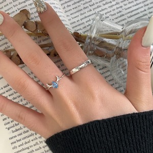 S925 Sterling <b>Silver</b> Deer Shape Open <b>Ring</b> Women's Jewelry Gift For Qixi Festival Simple Animal Design Fine <b>Rings</b> - Product Image 3