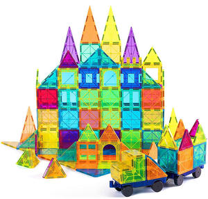 Lớn các loại DIY xây dựng khối với Cửa Sổ Màu nguồn nhà máy từ nhựa đồ chơi cho giáo dục sớm Bộ - Product Image 6