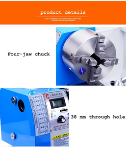 Chất Lượng Cao Đôi Chuck <span class=keywords><strong>Mini</strong></span> Của Nhãn Hiệu Kim Loại Máy Tiện Hồ Bơi Bóng Và Rod Sửa Chữa Máy Tiện Với 900 Watt Động Cơ Không Chổi Than Là Bán - Product Image 3