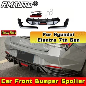 สปอยเลอร์หลังสำหรับ Hyundai Elantra รุ่นที่ 7 สปอยเลอร์หลังคา สปอยเลอร์หลังคา ชุดแต่งรถยนต์ อุปกรณ์ตกแต่งรถยนต์ - Product Image 2