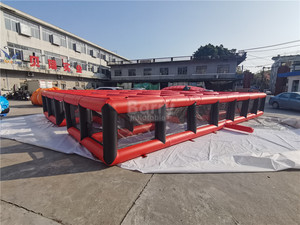 Juego de puertos <span class=keywords><strong>para</strong></span> paintball, laberinto inflable de componentes, bunker de obstáculos - Product Image 4