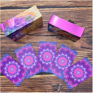Jeu de cartes Oracle <span class=keywords><strong>d</strong></span>'<span class=keywords><strong>amour</strong></span>, cartes de tarot personnalisées, papier artistique de haute qualité, jeu de cartes <span class=keywords><strong>d</strong></span>'affirmation avec boîte personnalisée - Product Image 4
