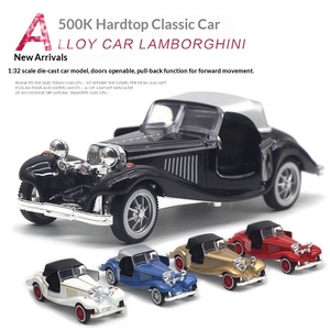 Coche Clásico de Metal a Escala 1:32, Modelo 500K Hardtop, Juguete Welly, Nuevo en Caja con Ventana, Embalaje para Exportación - Product Image 4