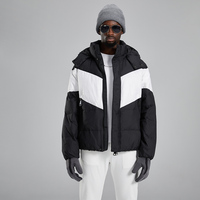 Doudoune Homme Hiver Personnalisable Manteau Chaud Parka Classique Vêtements D'Extérieur