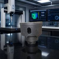 Boîtier de roulement en fonte ductile GGG50 certifié ISO9001, fabrication OEM, moulage en sable personnalisé, adaptateur de moyeu multi-étages pour boîte de vitesses