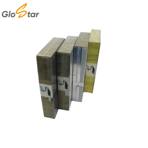 Panneau sandwich mural GLOSTAR en laine de roche de 50 mm, résistant au vent et ignifuge, scellé au PU, pour murs extérieurs - Product Image 4