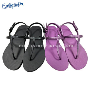 Proveedor de China, sandalias de playa de verano para mujer, zapatos planos, chanclas Súper suaves, sandalias - Product Image 2