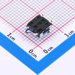 TSE006A5026BB Tactile Switch SMD-4P,6.6x6.4mm Switch Round Button 2.6N 9.5mm 6.35mm - Product Image 2