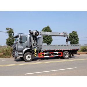 Grue montée sur camion Dongfeng M3 4*2, fournie directement par l'usine, équipée d'une flèche télescopique de 8 tonnes, application large, durable - Product Image 5