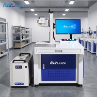 Beste leverancier 3D 5W 10W UV-lasergraveermachine voor het graveren van wijnglazen met gebogen oppervlak