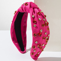 2025 nouveau Style coréen saint valentin à la mode ongles diamant amour verre cheveux accessoires doux épingle à cheveux diamant bandeau