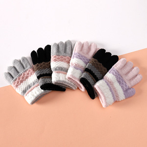 Baby Girls Winter Kindergarten Cute Striped Tagless Breathable Hairbands 10-12 Months Daily Use - Product Image 2