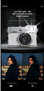 กล้องดิจิตอลขนาดเล็ก หน้าจอ 0.96 นิ้ว 1080P <span class=keywords><strong>HD</strong></span> เครื่องบันทึกวิดีโอพกพาแบบพวงกุญแจ ดีไซน์ย้อนยุค - Product Image 3