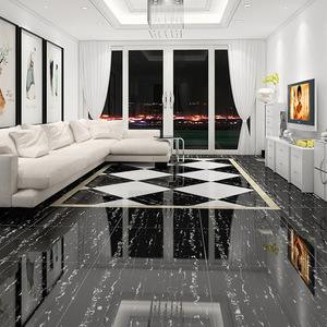 Lila rote dunkle Ziegel 60 X60 Wohnzimmer und Esszimmer Bodenfliesen Form Fliesen voll polierte glasierte Fliesen - Product Image 6