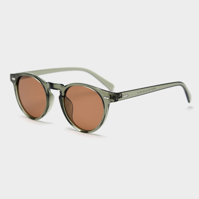 Custom Fashion Sunglasses 2025 Polarized Sunglasses Women Tr90 Frame Retro Round Sunglasses