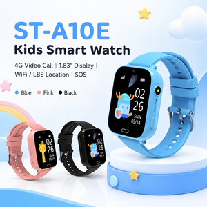 Orologio Telefono per Bambini con Videochiamata 4G, Corpo Leggero, <span class=keywords><strong>Facile</strong></span> Utilizzo, Cassa Resistente, Cinturino Comodo - Product Image 3