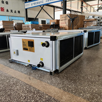 Unité de traitement d'air de plafond à moteur AC toutes saisons pour une ventilation et un refroidissement écologiques