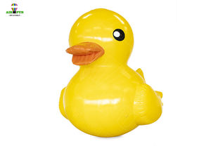 Flotteur gonflable en forme de <span class=keywords><strong>canard</strong></span> Airfun pour la natation en piscine, <span class=keywords><strong>bouée</strong></span> flottante et jouet gonflable publicitaire - Product Image 4