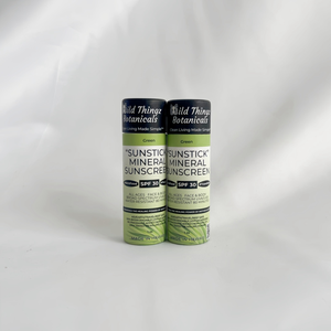 Precio de fábrica Eco-Friendly 5g Push-up Mini Lip Balm Container Tubo de papel de cartón Kraft resistente al aceite para embalaje para - Product Image 2