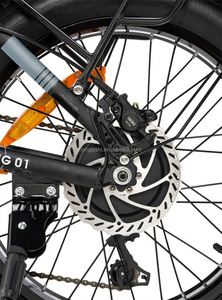 Último producto, 20 pulgadas, 48v15ah, 1000W, la mejor bicicleta eléctrica de montaña, la mejor bicicleta eléctrica de descenso, la mejor bicicleta de grasa para Atult - Product Image 3