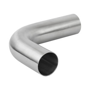 <span class=keywords><strong>Coude</strong></span> SMS Diam 38 <span class=keywords><strong>Inox</strong></span> 316l <span class=keywords><strong>Coude</strong></span> à long rayon sanitaire en acier inoxydable Raccord de soudage à 90 degrés avec surface lisse - Product Image 3