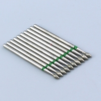 ZHI JIA Lot de 10 accessoires de rechange en carbure pour ponceuse à ongles, pour l'élimination des peaux mortes