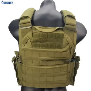 Chaleco Táctico Oxford <span class=keywords><strong>de</strong></span> Precio Económico, Chaleco Portaplacas con Diseño <span class=keywords><strong>de</strong></span> Estructura Duradera para Entrenamiento y Uso en Exteriores - Product Image 3