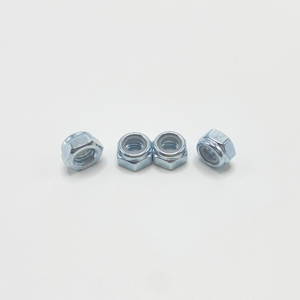 Para MALAXY Low Profile Nylock Acero al carbono Chapado en zinc Hexágono Stop Lock Tuercas Métricas Din 985 Inserto de nailon - Product Image 4