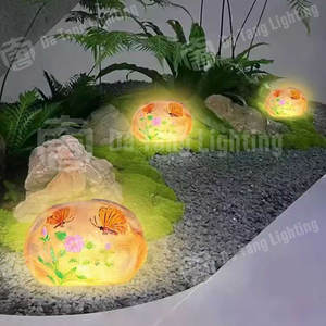 Lámpara de piedra luminosa para exteriores, impermeable, para decoración de parques, plazas y escenas festivas. - Product Image 4