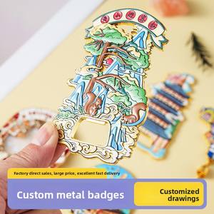 Pin Metálico Antiguo Personalizado para Recuerdo <span class=keywords><strong>de</strong></span> Sitio Turístico o Universidad, Imán <span class=keywords><strong>de</strong></span> Nevera con <span class=keywords><strong>Relieve</strong></span> y Broche <span class=keywords><strong>de</strong></span> Metal Esmaltado <span class=keywords><strong>Hueco</strong></span> - Product Image 5