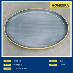 Piatto ovale in porcellana da 10 pollici all'ingrosso 257x186x25cm 559g Design creativo stoviglie ristorante QTY 24 Per scatola Per alberghi - Product Image 1