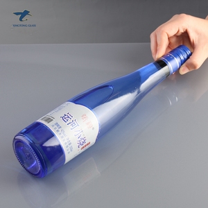 Shandong Personnalisé Bleu <span class=keywords><strong>Vodka</strong></span> Bouteille En Verre D'<span class=keywords><strong>alcool</strong></span> Pour Bouchons En Aluminium - Product Image 5